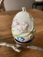 Villeroy en Boch Paasei decoratie met konijn, Diversen, Pasen, Ophalen of Verzenden, Zo goed als nieuw
