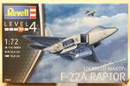 ROWASP | Revell 1/72 Lockheed Martin F-22A Raptor, Hobby en Vrije tijd, Modelbouw | Vliegtuigen en Helikopters, 1:72 tot 1:144