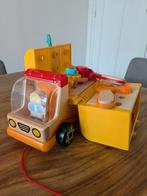 Eichhorn Houten Vrachtwagen met Gereedschap, Ophalen of Verzenden, Zo goed als nieuw, Duw- of Trekspeelgoed