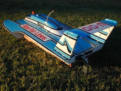 Bouwtekening Hydroplane Atlas 1:8 of 1:16, Hobby en Vrije tijd, Modelbouw | Boten en Schepen, Nieuw, Overige merken, Ophalen of Verzenden