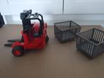 Bruder koojaap heftruck en pallets, Kinderen en Baby's, Speelgoed | Speelgoedvoertuigen, Ophalen of Verzenden