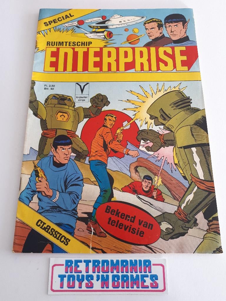 stripboek - ruimteschip enterprise special, Boeken, Stripboeken, Meerdere stripboeken, Ophalen of Verzenden, Gelezen