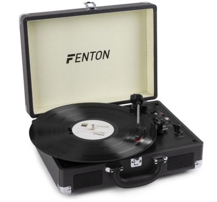 draaitafel pick-up Fenton retro RP115C, Audio, Tv en Foto, Platenspelers, Zo goed als nieuw, Platenspeler, Overige merken, Automatisch