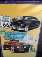 metalen retro bord: Cruising Oldies Route 66, Ophalen of Verzenden, Huis en Inrichting