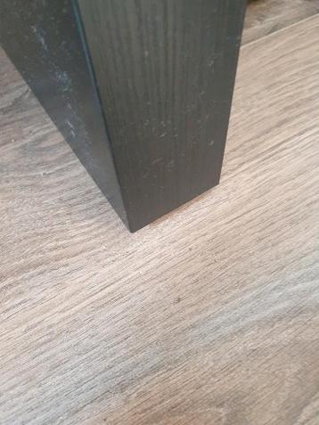 Te koop, zwart bruin bureau Ikea, Malm, NIEUWSTAAT - afbeelding 8