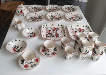 Mason's kerstservies beschikbaar voor biedingen