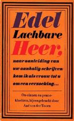 Aad van der Toorn: Edel Lachbare Heer -On-zinnen en kluchten, Ophalen of Verzenden, Gelezen