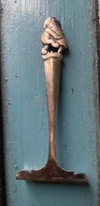 Verzilverd schuivertje, Antiek en Kunst, Ophalen of Verzenden