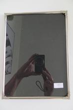 Grote oude fotolijst nr 8, zilverkleurig, mooie sierhoekjes, Ophalen of Verzenden