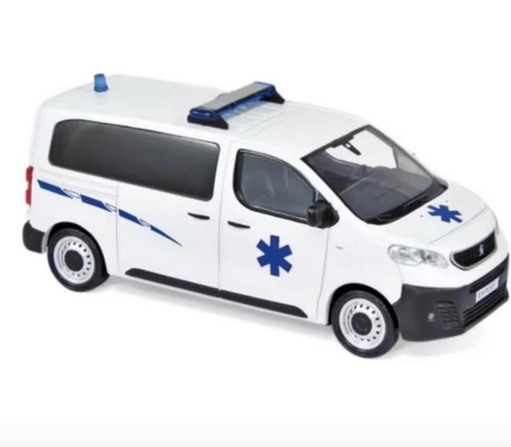 Peugeot Expert 2016 Ambulance schaal 1:43 NOREV ref: 479865, Hobby en Vrije tijd, Modelauto's | 1:43, Nieuw, Auto, Norev, Verzenden