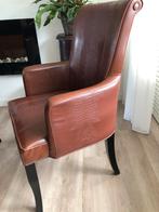 Te koop 6  Rofra eetkamer stoelen, Huis en Inrichting, Stoelen, Ophalen, Kunststof, Gebruikt, Bruin