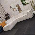 *SHOWROOMMODEL | Ribstof | Hoekbank | Bank | Bankstel | Sofa, 250 tot 300 cm, Modern design ribstof hoekbank bank bankstel sofa