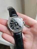 Vintage gilt chronograph, Sieraden, Tassen en Uiterlijk, Horloges | Antiek, Ophalen of Verzenden, Staal, Overige merken, 1960 of later
