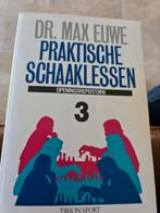 Praktische Schaaklessen 3 - Max Euwe, Ophalen of Verzenden, Zo goed als nieuw, Max Euwe, Denksport