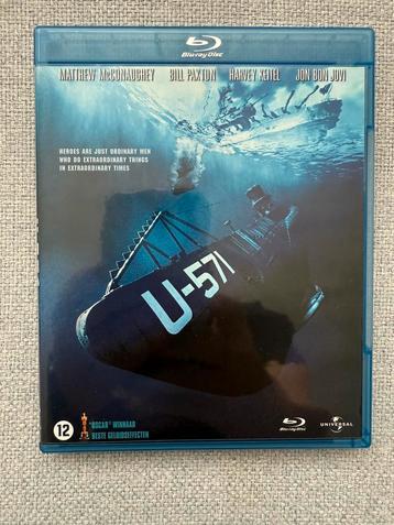 Blu Ray U-571 Duikboot Submarine U-Boot Oorlog beschikbaar voor biedingen