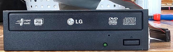 LG GSA-H20L CDDVD Writer, Computers en Software, Optische drives, Zo goed als nieuw, Windows, Cd, Dvd, Blu-ray, Overig, Ophalen of Verzenden