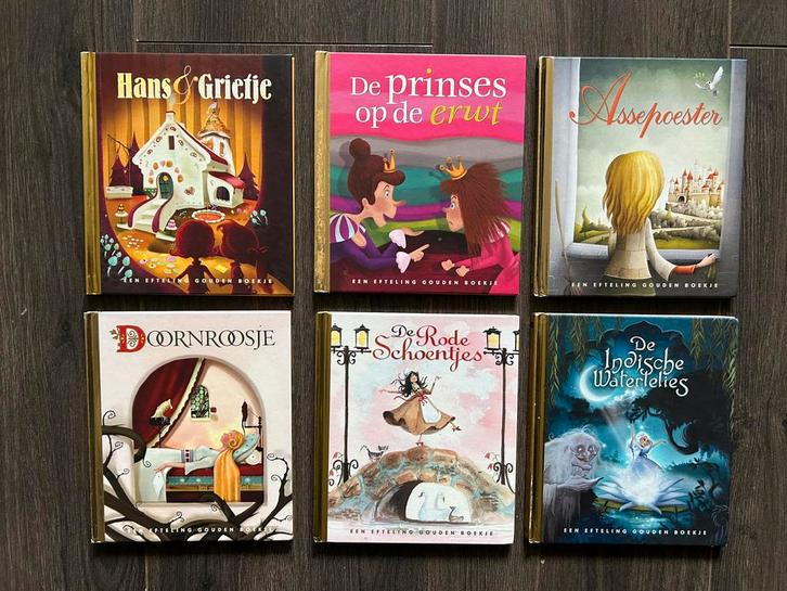 Efteling Gouden Boekjes, Boeken, Kinderboeken | Kleuters, Zo goed als nieuw, Sprookjes, Ophalen of Verzenden
