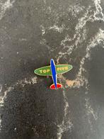Vintage Top Five Vliegtuig Broche, Ophalen of Verzenden, Gebruikt, Patch, Badge of Embleem