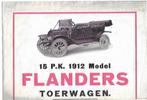 Flanders EMF 1912 folder auto, Ophalen of Verzenden, Zo goed als nieuw, Overige merken