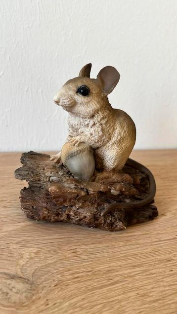 Beeldje Castagna Italy 1991 : Muis met eikeltjes beschikbaar voor biedingen