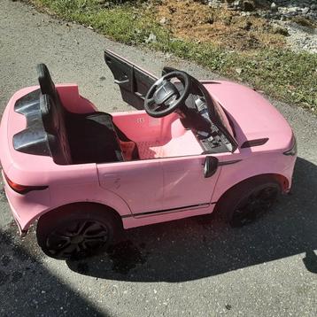 Roze Land Rover Speelgoedauto met Accu & Afstandsbediening beschikbaar voor biedingen