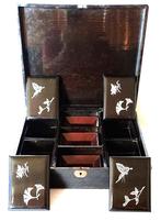 Chinese Traditional  lacquer came box, Ophalen of Verzenden