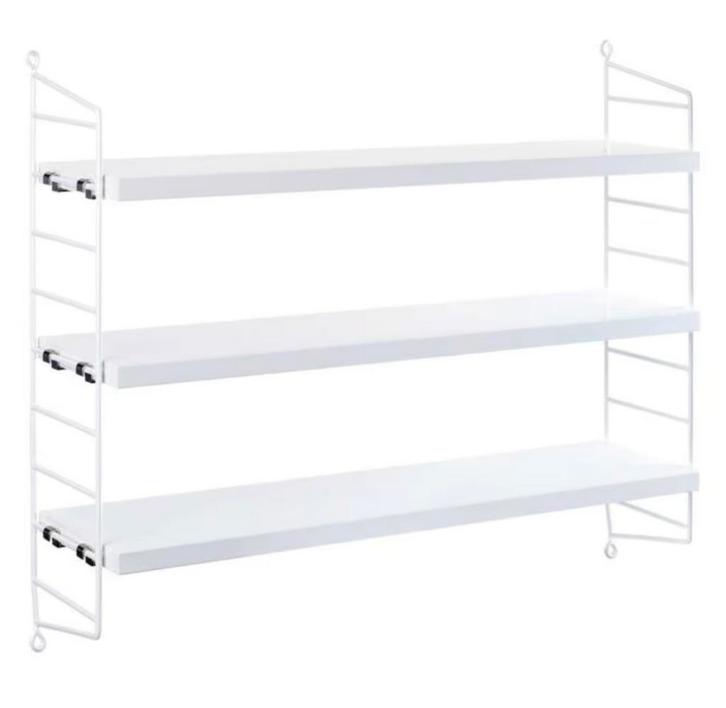 String Pocket wandkast wit, Huis en Inrichting, Kasten | Stellingkasten, Zo goed als nieuw, Ophalen of Verzenden