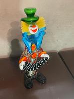 Clown met accordeon (Murano glas, jaren ’60?), Antiek en Kunst, Ophalen of Verzenden