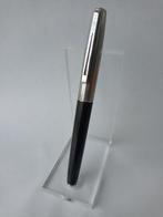 Vulpen Waterman Flash zwart / chroom, Verzamelen, Pennenverzamelingen, Verzenden, Gebruikt, Vulpen, Waterman