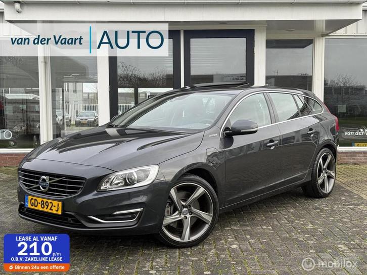 Volvo V60 2.4 D6 AWD Plug-In Hybrid Summum / Trekhaak / Lede, Auto's, Volvo, Bedrijf, Te koop, V60, 4x4, ABS, Airconditioning