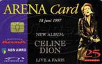 ArenA kaart A010 Celine Dion Live a Paris 18 juni 1997, Verzamelen, Ophalen of Verzenden, Nederland