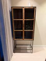 Dutchbone vitrinekast Berlin 83x43x181cm, Ophalen, 50 tot 100 cm, Zo goed als nieuw, 150 tot 200 cm