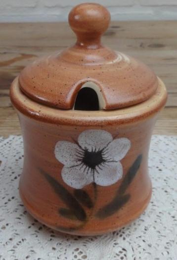 Frans keramiek ( marmalade /jam ) potje, St.Clement beschikbaar voor biedingen