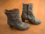 Zeer aparte leren lage laarsjes EL NATURALISTA 41 snazzeys, Kleding | Dames, Schoenen, Verzenden, Beige, Lage of Enkellaarzen
