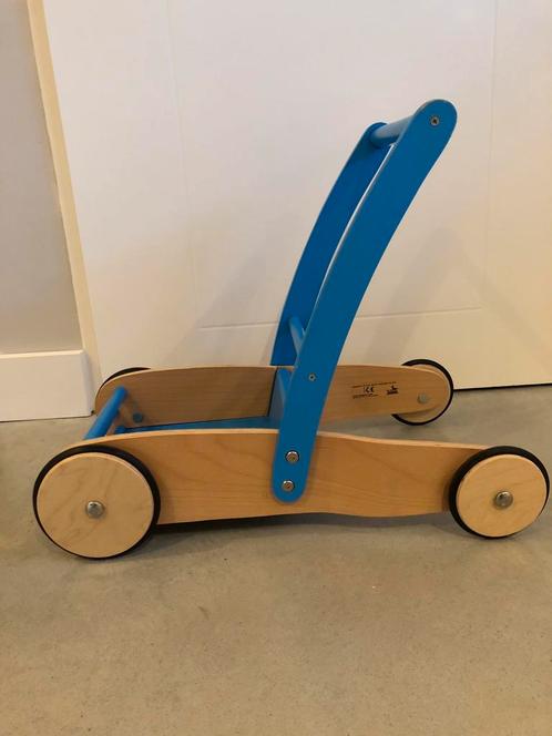 Pinolino ‘Uli’ houten loopwagen met remsysteem, Kinderen en Baby's, Speelgoed | Houten speelgoed, Gebruikt, Rij- of Hobbelspeelgoed