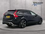 Volvo V60 2.0 T6 R-Design // 306 PK // TREKHAAK //, 15 km/l, 4 cilinders, 1969 cc, Zwart
