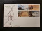 Portugal automaatstroken FDC 1999 3 dinosaurus, Postzegels en Munten, Ophalen of Verzenden, Portugal, Gestempeld
