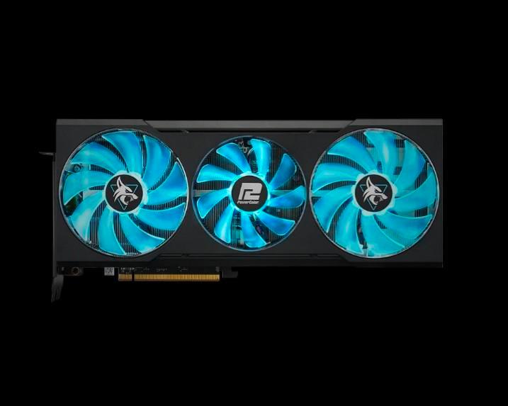 AMD Radeon RX 6700 XT 12GB PowerColor Hellhound, Computers en Software, Videokaarten, Zo goed als nieuw, AMD, PCI-Express 4.0