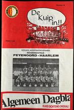 Programma 83-84 Feyenoord - Haarlem (Beker, h-fin), Ophalen of Verzenden, Gebruikt, Feyenoord