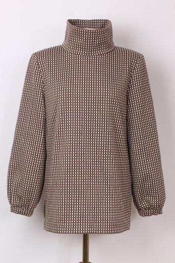 Herfst! Tuniek met col Caroline Biss maat M beschikbaar voor biedingen