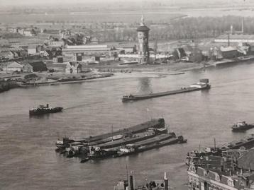Oude Foto: Scheepvaart Stadsgezicht '30-'50 beschikbaar voor biedingen