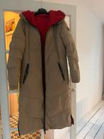 Lange Garcia jas | beige/rood | m, Kleding | Dames, Maat 38/40 (M), Verzenden, Gedragen, Rood