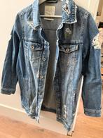 Lange spijkerjas (ripped) maat M, Kleding | Dames, Jassen | Zomer, Maat 38/40 (M), Anti Blue, Blauw, Ophalen of Verzenden