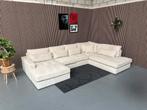GRATIS LEVERING U-Bank Beige 370x250x170 REFURBISHED, Hoekbank, 300 cm of meer, Ophalen of Verzenden, Zo goed als nieuw