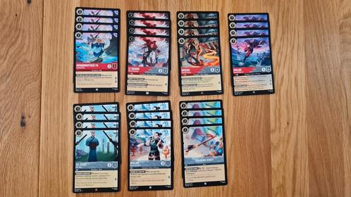 Lorcana - Mulan kaarten, Hobby en Vrije tijd, Verzamelkaartspellen | Overige, Zo goed als nieuw, Meerdere kaarten, Ophalen of Verzenden