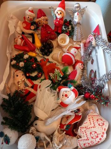 Vintage kerstversiering beschikbaar voor biedingen
