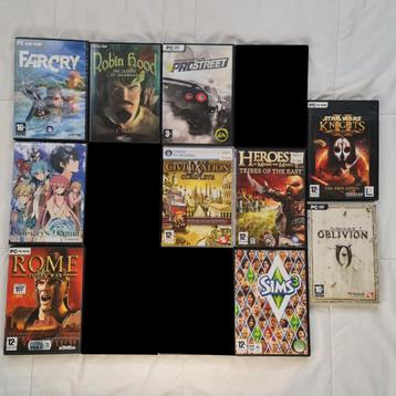 PC Games (zie omschrijving) beschikbaar voor biedingen