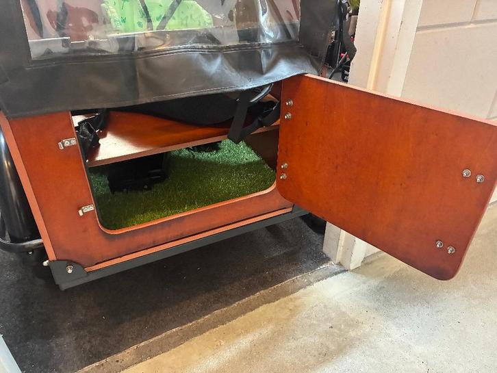 Z.G.A.N.Babboe-Big-E-Bike gekeurd+certificaat+huif-zie fotos, Fietsen en Brommers, Fietsen | Bakfietsen, Zo goed als nieuw, 4 kinderen of meer