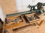 Draaibank met beitels - Houtbewerking, Ophalen, Gebruikt, Houtdraaibank, Minder dan 500 mm