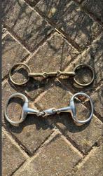 Twee Dubbelgebroken Bitten 11,5 cm, Dieren en Toebehoren, Ophalen of Verzenden, Zo goed als nieuw, Overige soorten